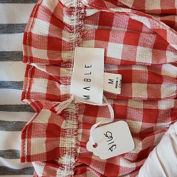 Mable Red Cut Out Dress Size Medium - Picture 6 of 6